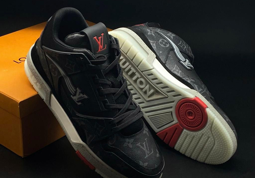 Кожаные кроссовки Louis Vuitton Trainer