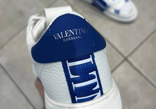 Кроссовки Valentino Garavani VL7N белые с синим