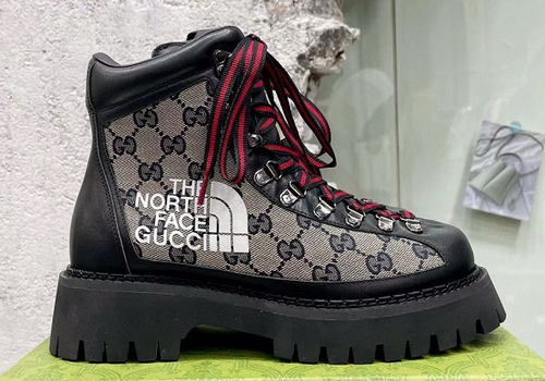 Женские ботинки Gucci черные