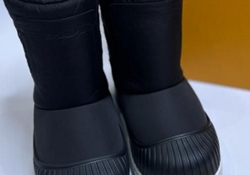 Женские дутики Louis Vuitton черные