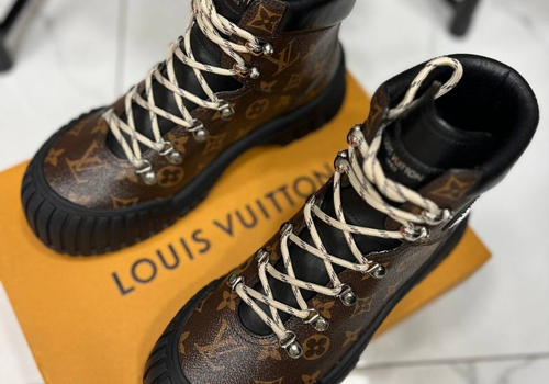 Кожаные ботинки Louis Vuitton Ruby коричневые
