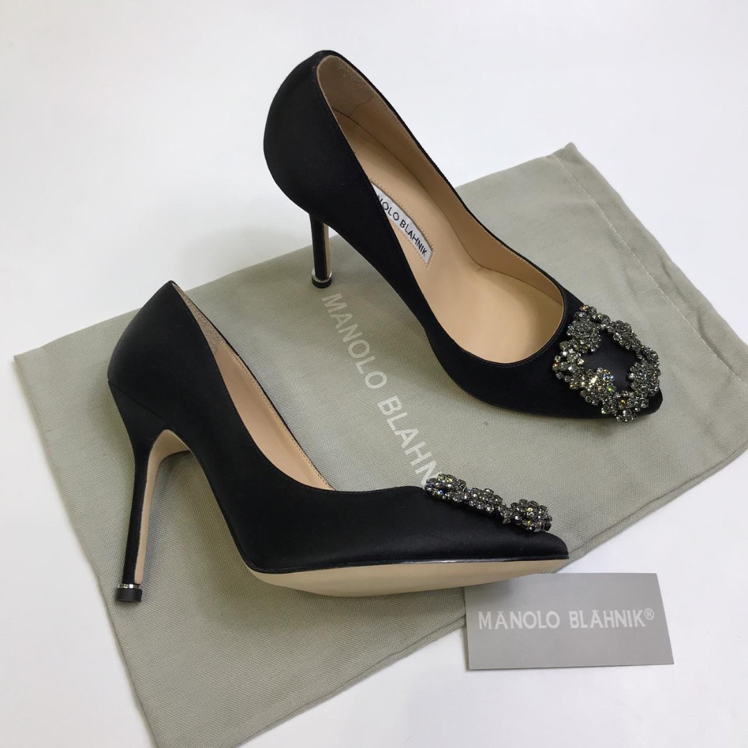 Женские туфли Manolo Blahnik Black