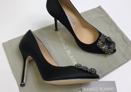 Женские туфли Manolo Blahnik Black