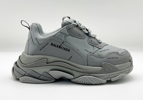 Мужские серые кроссовки Balenciaga Triple S