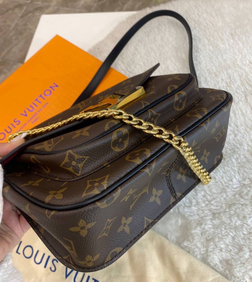 Женская сумка Louis Vuitton Passy коричневая