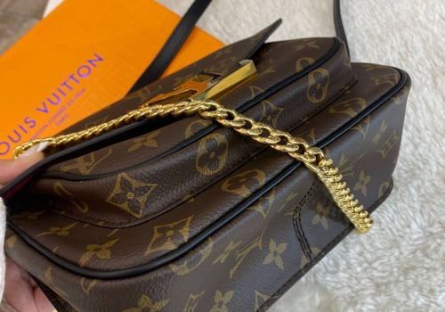 Женская сумка Louis Vuitton Passy коричневая