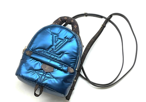 Pюкзак женский Louis Vuitton Palm Springs Mini синий