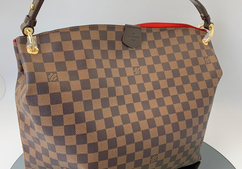 Женская коричневая сумка Louis Vuitton Graceful PM