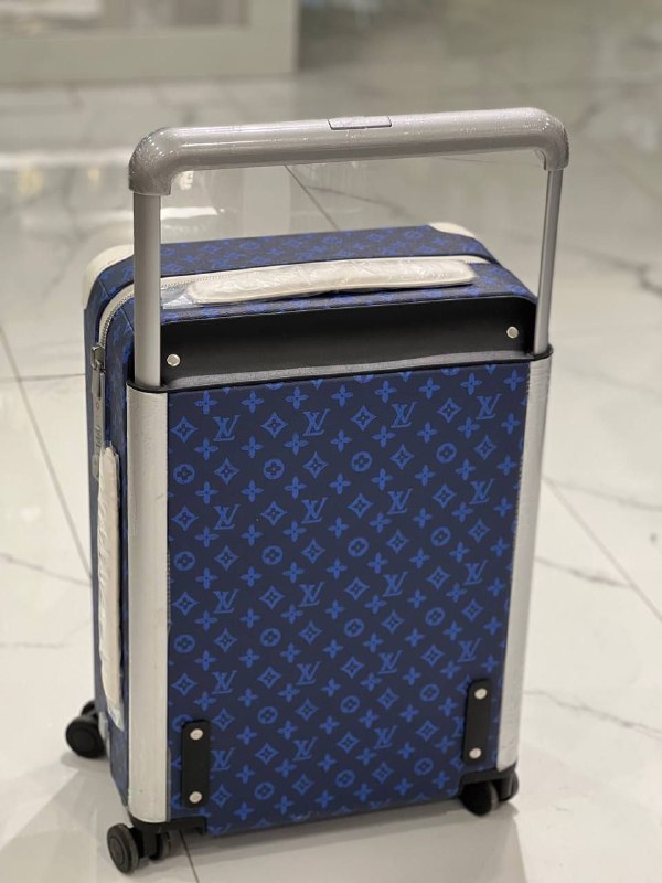 Дорожный чемодан Louis Vuitton Horizon 55 ручная кладь синий