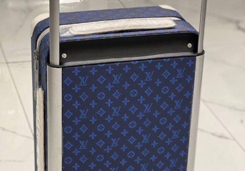 Дорожный чемодан Louis Vuitton Horizon 55 ручная кладь синий