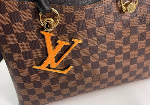Женская сумка-тоут Louis Vuitton коричневая