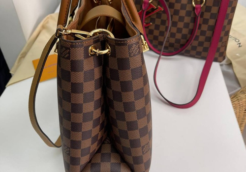 Женская сумка-тоут Louis Vuitton коричневая