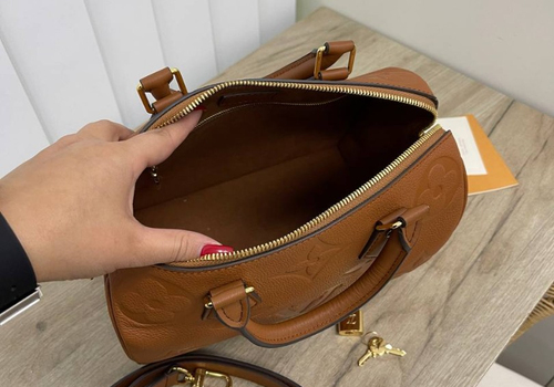 Женская сумка Louis Vuitton Speedy 25 коричневая