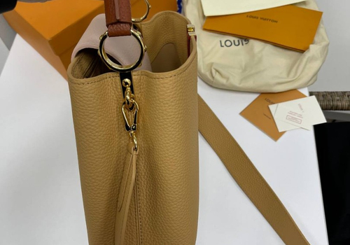 Кожаная сумка Louis Vuitton Capucines BB