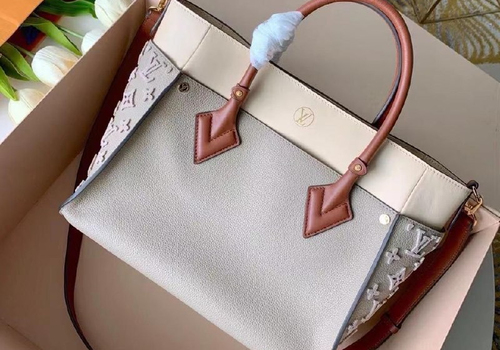 Кожаная сумка Louis Vuitton On My Side ММ
