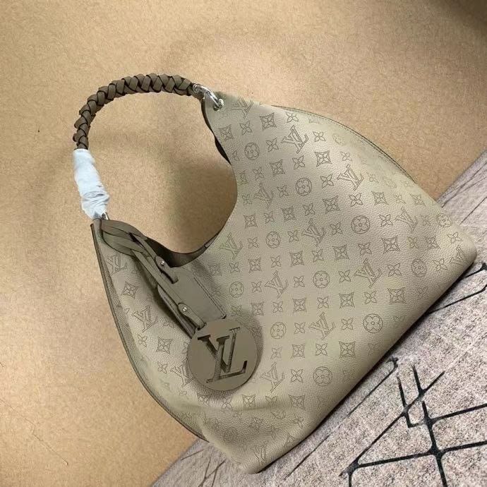 Женская сумка Louis Vuitton Carmel бежевая