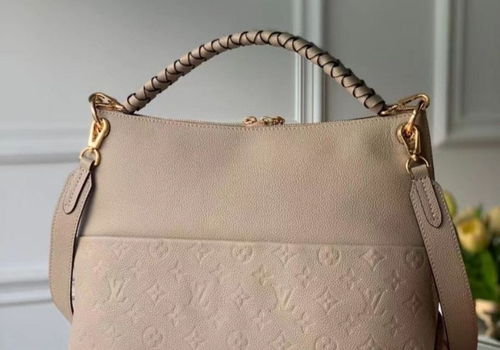 Женская сумка Louis Vuitton Beaubourg Hobo бежевая