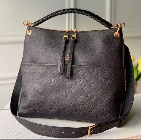 Женская сумка Louis Vuitton Beaubourg Hobo черная