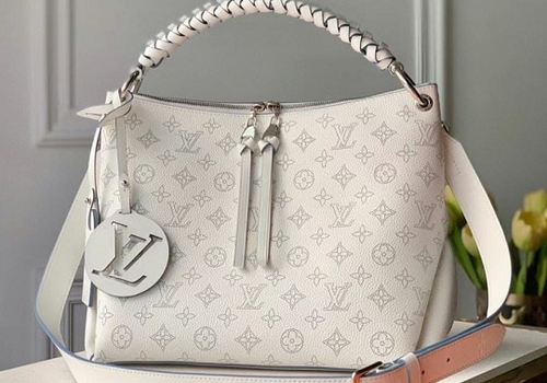 Женская сумка Louis Vuitton Beaubourg Hobo белая