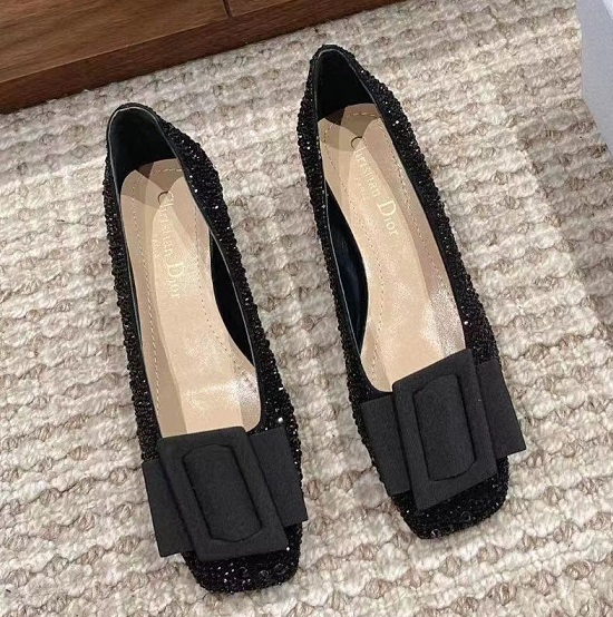 Женские туфли Christian Dior Idylle черные