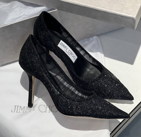 Женские черные туфли Jimmy Choo