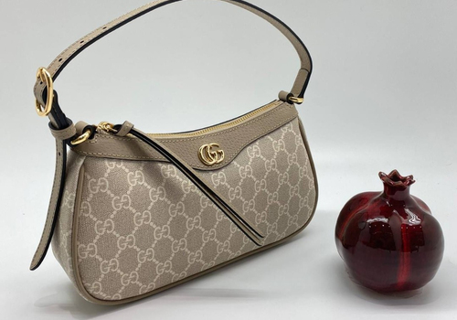 Женская сумка Gucci Ophidia серая