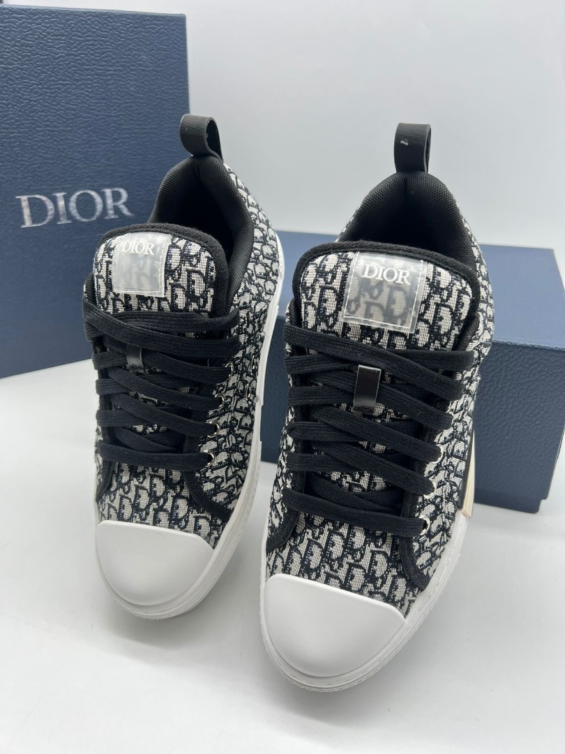 Женские сникеры Christian Dior черные