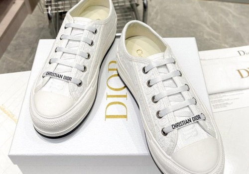 Белые кеды Christian Dior Walk'n'