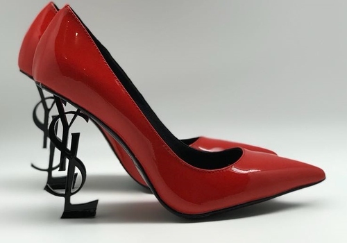 Женские Туфли Saint Laurent красные