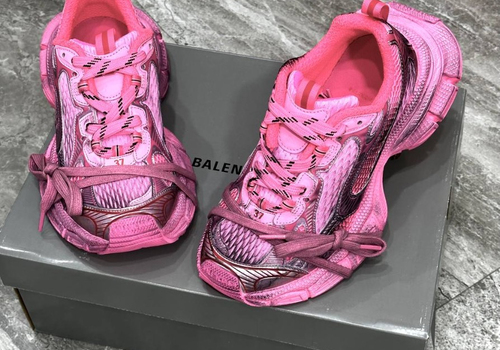 Женские кроссовки Balenciaga 3XL розовые