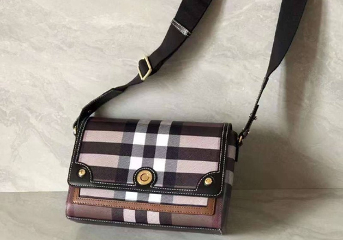Женская сумка Burberry Note Bag коричневая