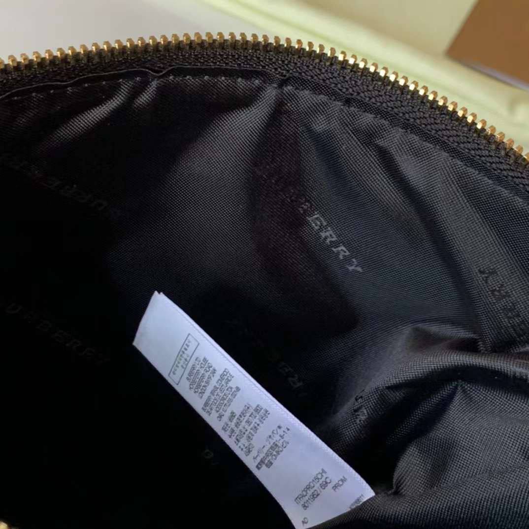 Женская сумка Burberry Vintage Check бежевая с черным