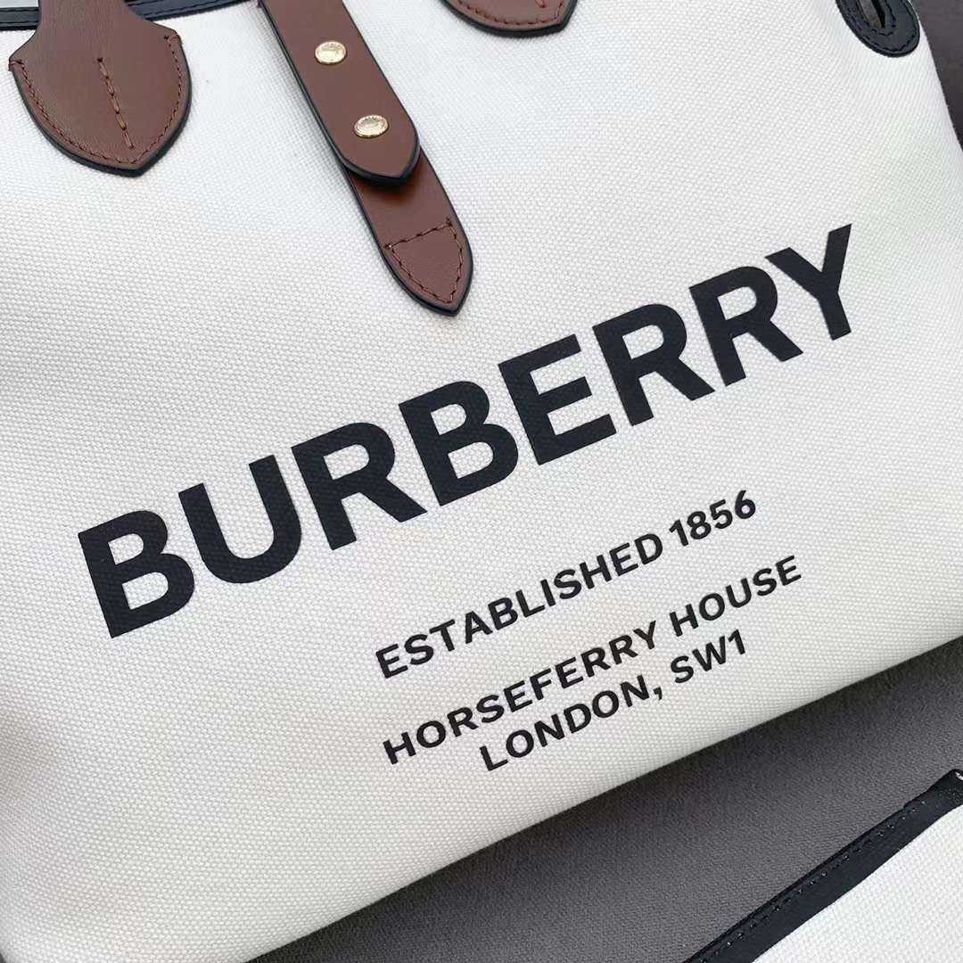Женская белая сумка-тоут Burberry Medium Tote