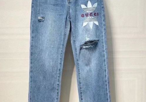 Женские джинсы Gucci Adidas