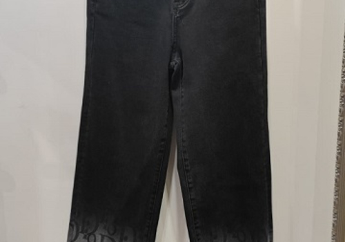 Женские черные джинсы Christian Dior