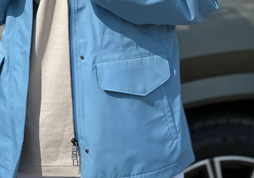 Женская голубая куртка Loro Piana
