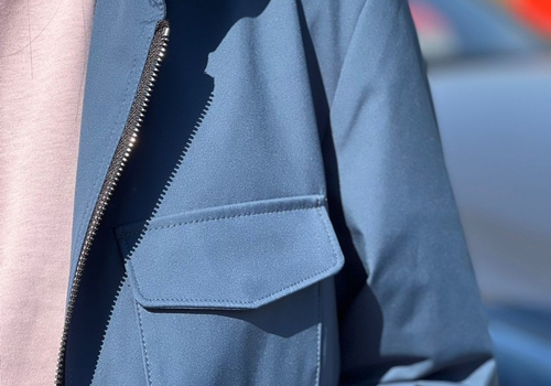 Женская синяя куртка Loro Piana