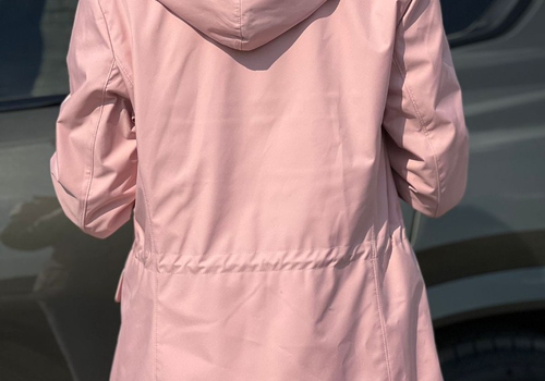 Женская розовая куртка на молнии Loro Piana