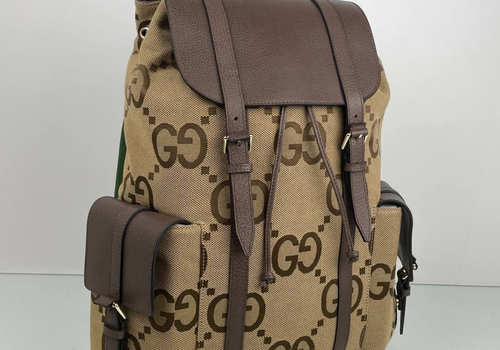 Мужской коричневый рюкзак Gucci Jumbo GG