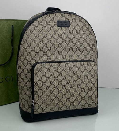Серый рюкзак Gucci GG