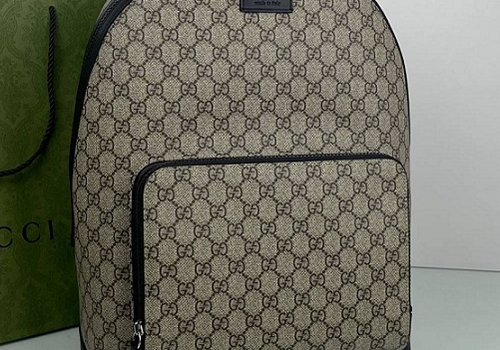 Серый рюкзак Gucci GG