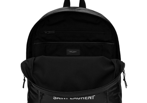 Черный рюкзак из текстиля Yves Saint Laurent Nuxx