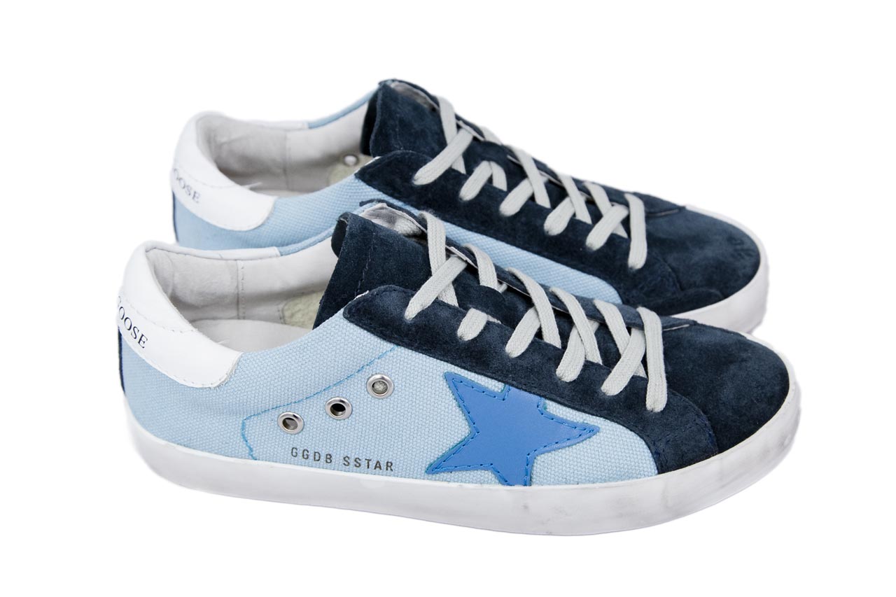 Кеды Golden Goose Deluxe Brand Blue Star