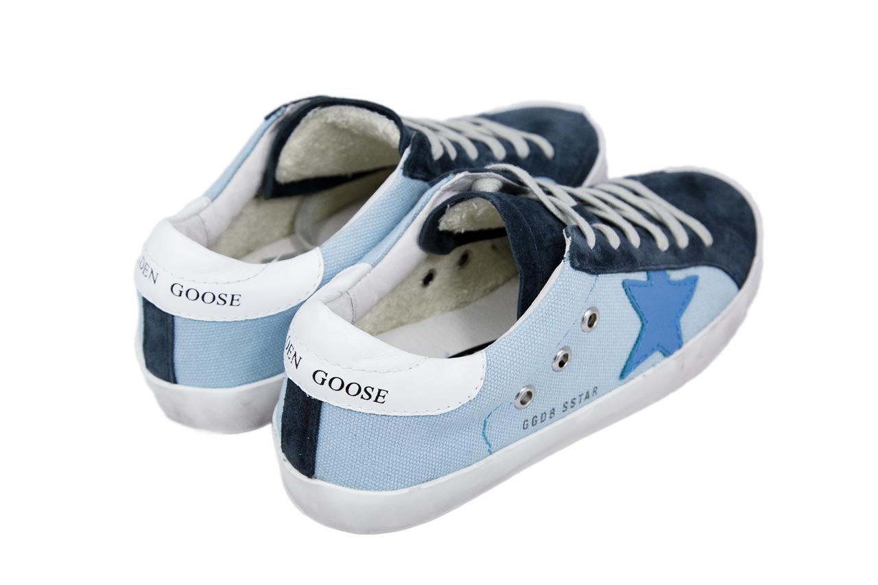 Кеды Golden Goose Deluxe Brand Blue Star