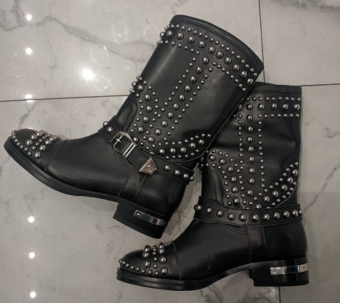 Сапоги Philipp Plein Anniston черные