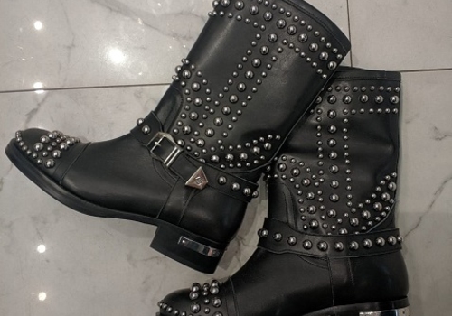 Сапоги Philipp Plein Anniston черные