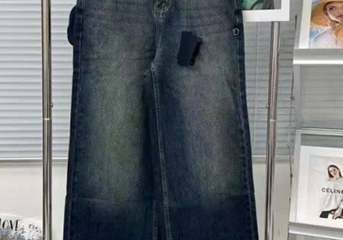 Женские широкие джинсы Prada