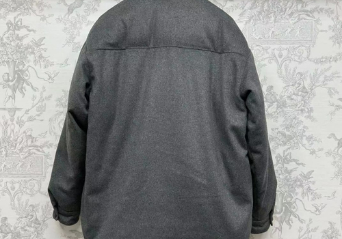 Женская куртка - рубашка Miu Miu серая