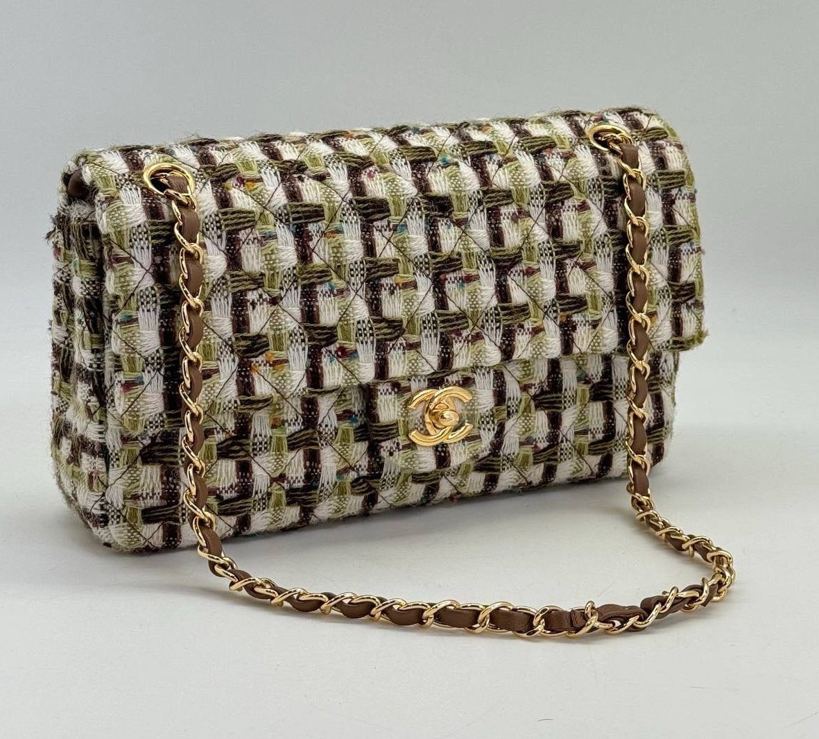 Женская твидовая сумка Chanel 2.55 Classic