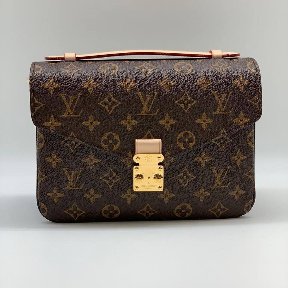 Женская брендовая сумка Louis Vuitton Pochette Metis Broun